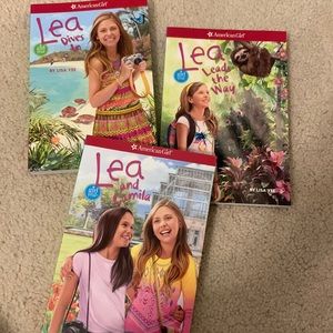 american girl doll books (leah)